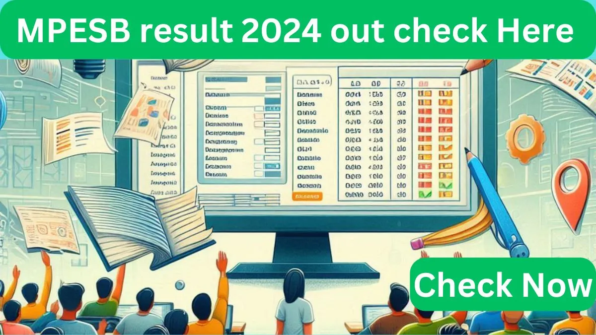 MPESB result 2024 out check